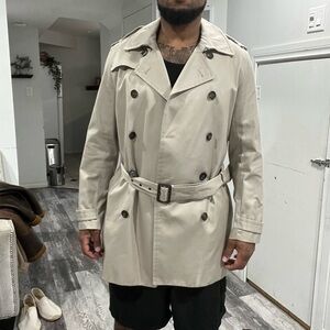 Banana Republic Light Tan Trench Coat
